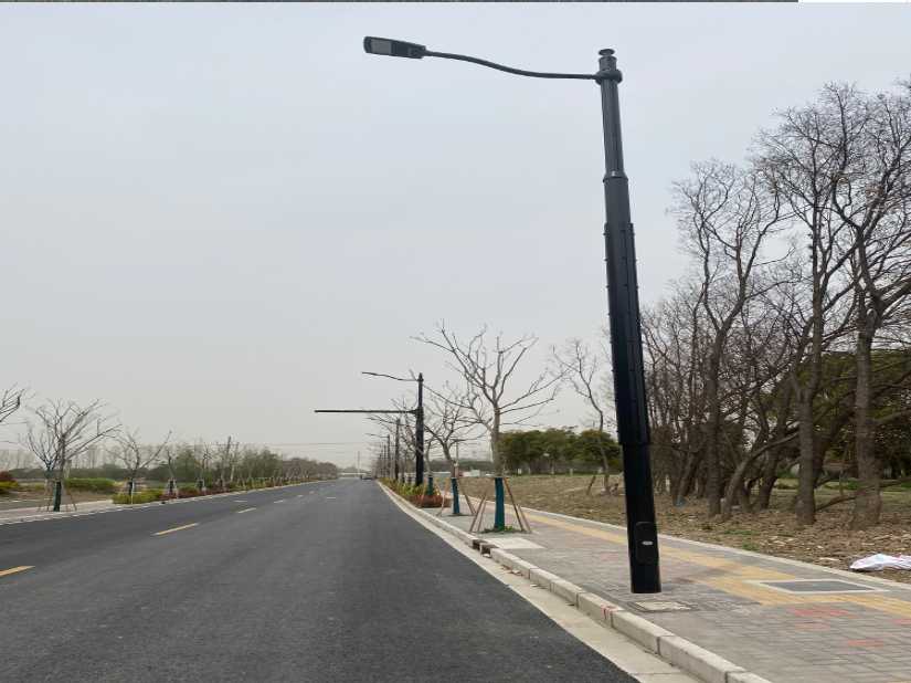 酒泉市上海综合杆 太阳能路灯工程
