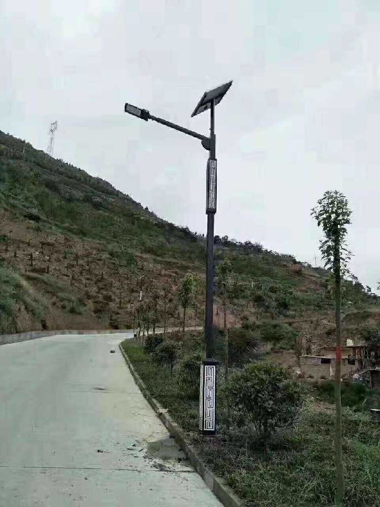 酒泉市仿古太阳能路灯